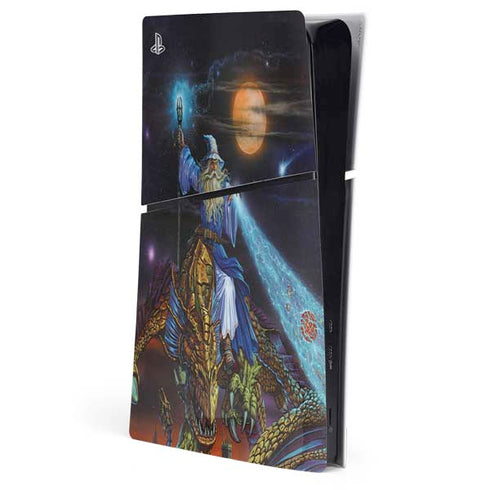 Twilight Tempest Wizard by Ed Beard Jr PlayStation PS5 Skins